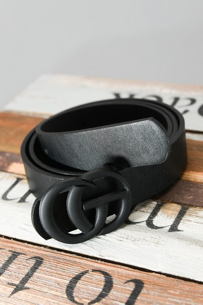 Gigi Belt- Matte Black