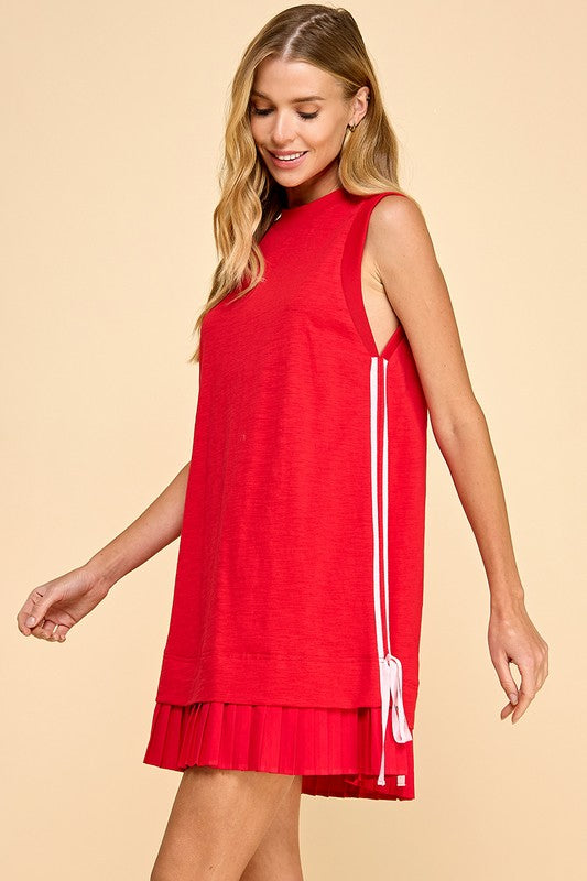 Molly Side Striped Detail Knit Dress