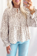 Karlie Floral Peplum Top