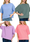 Ellie Favorite Banded Top- 4 colors!